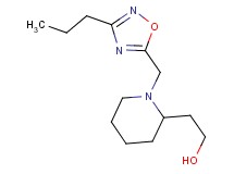2-{1-[(3-propyl-1,2,4-oxadiazol-5-yl)methyl]-2-piperidinyl}ethanol