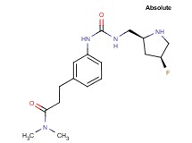 3-(3-{[({[(2S,4S)-4-fluoropyrrolidin-2-yl]methyl}amino)carbonyl]amino}phenyl)-N,N-dimethylpropanamide