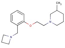 1-{2-[2-(azetidin-1-ylmethyl)phenoxy]ethyl}-3-methylpiperidine