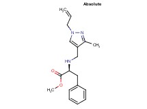 methyl (2S)-2-{[(1-allyl-3-methyl-1H-pyrazol-4-yl)methyl]amino}-3-phenylpropanoate