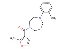 1-(2-methyl-3-furoyl)-4-(2-methylphenyl)-1,4-diazepane