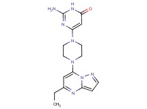2-amino-6-[4-(5-ethylpyrazolo[1,5-a]pyrimidin-7-yl)piperazin-1-yl]pyrimidin-4(3H)-one