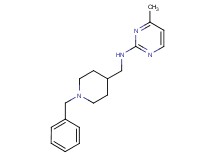 N-[(1-benzylpiperidin-4-yl)methyl]-4-methylpyrimidin-2-amine