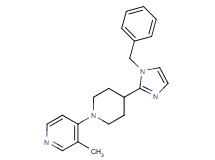 4-[4-(1-benzyl-1H-imidazol-2-yl)piperidin-1-yl]-3-methylpyridine