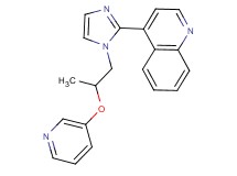 4-{1-[2-(pyridin-3-yloxy)propyl]-1H-imidazol-2-yl}quinoline
