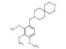9-(2,3,4-trimethoxybenzyl)-3-oxa-9-azaspiro[5.5]undecane