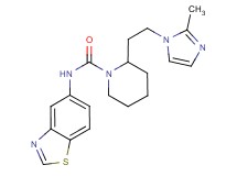 N-1,3-benzothiazol-5-yl-2-[2-(2-methyl-1H-imidazol-1-yl)ethyl]piperidine-1-carboxamide