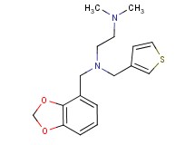 N-(1,3-benzodioxol-4-ylmethyl)-N',N'-dimethyl-N-(3-thienylmethyl)ethane-1,2-diamine