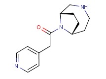rel-(1S,6R)-9-(4-pyridinylacetyl)-3,9-diazabicyclo[4.2.1]nonane dihydrochloride
