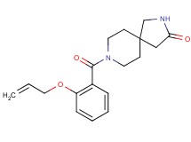 8-[2-(allyloxy)benzoyl]-2,8-diazaspiro[4.5]decan-3-one