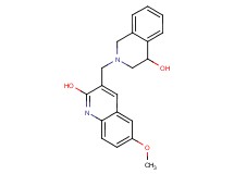 3-[(4-hydroxy-3,4-dihydro-2(1H)-isoquinolinyl)methyl]-6-methoxy-2-quinolinol