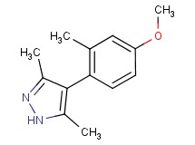 4-(4-methoxy-2-methylphenyl)-3,5-dimethyl-1H-pyrazole