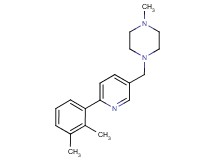 1-{[6-(2,3-dimethylphenyl)pyridin-3-yl]methyl}-4-methylpiperazine