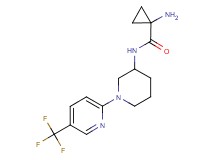 1-amino-N-{1-[5-(trifluoromethyl)-2-pyridinyl]-3-piperidinyl}cyclopropanecarboxamide dihydrochloride