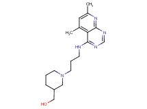 (1-{3-[(5,7-dimethylpyrido[2,3-d]pyrimidin-4-yl)amino]propyl}piperidin-3-yl)methanol