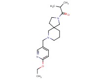 7-[(6-ethoxypyridin-3-yl)methyl]-2-isobutyryl-2,7-diazaspiro[4.5]decane