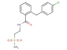 2-(4-chlorobenzyl)-N-[2-(methylsulfonyl)ethyl]benzamide