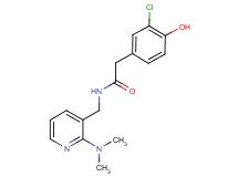 2-(3-chloro-4-hydroxyphenyl)-N-{[2-(dimethylamino)pyridin-3-yl]methyl}acetamide