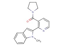 1-methyl-2-[3-(pyrrolidin-1-ylcarbonyl)pyridin-2-yl]-1H-indole