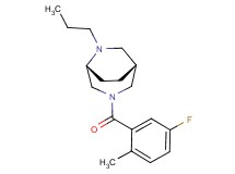 (1R*,5R*)-3-(5-fluoro-2-methylbenzoyl)-6-propyl-3,6-diazabicyclo[3.2.2]nonane