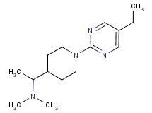 1-[1-(5-ethylpyrimidin-2-yl)piperidin-4-yl]-N,N-dimethylethanamine