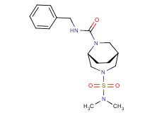 (1R*,5R*)-N-benzyl-3-[(dimethylamino)sulfonyl]-3,6-diazabicyclo[3.2.2]nonane-6-carboxamide