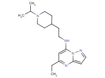 5-ethyl-N-[2-(1-isopropyl-4-piperidinyl)ethyl]pyrazolo[1,5-a]pyrimidin-7-amine