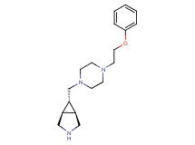 rel-(1R,5S,6r)-6-{[4-(2-phenoxyethyl)-1-piperazinyl]methyl}-3-azabicyclo[3.1.0]hexane dihydrochloride