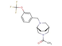 (1R*,5R*)-3-acetyl-6-[3-(trifluoromethoxy)benzyl]-3,6-diazabicyclo[3.2.2]nonane