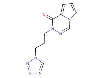2-[3-(1H-tetrazol-1-yl)propyl]pyrrolo[1,2-d][1,2,4]triazin-1(2H)-one