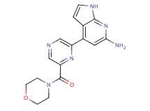 4-[6-(morpholin-4-ylcarbonyl)pyrazin-2-yl]-1H-pyrrolo[2,3-b]pyridin-6-amine