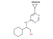 (2S)-2-cyclohexyl-2-[(6-cyclopropylpyrimidin-4-yl)amino]ethanol