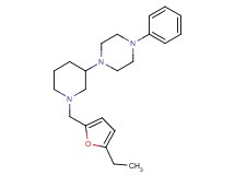 1-{1-[(5-ethyl-2-furyl)methyl]-3-piperidinyl}-4-phenylpiperazine