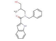 N-benzyl-N-(3-hydroxy-2-methylpropyl)-1H-indole-2-carboxamide