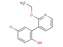 4-chloro-2-(2-ethoxypyridin-3-yl)phenol