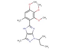 1-sec-butyl-3-methyl-5-(2,3,4-trimethoxy-6-methylphenyl)-1,4-dihydroimidazo[4,5-c]pyrazole