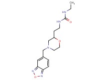 N-{2-[4-(2,1,3-benzoxadiazol-5-ylmethyl)morpholin-2-yl]ethyl}-N'-ethylurea