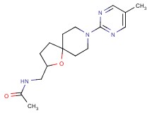 N-{[8-(5-methylpyrimidin-2-yl)-1-oxa-8-azaspiro[4.5]dec-2-yl]methyl}acetamide