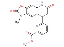 methyl 6-(1-methyl-2,6-dioxo-1,2,5,6,7,8-hexahydro[1,3]oxazolo[4,5-g]quinolin-8-yl)pyridine-2-carboxylate