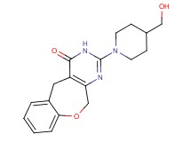 2-[4-(hydroxymethyl)piperidin-1-yl]-5,11-dihydro[1]benzoxepino[3,4-d]pyrimidin-4(3H)-one