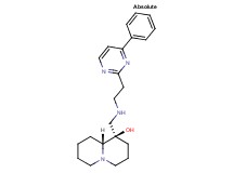 (1R,9aR)-1-({[2-(4-phenylpyrimidin-2-yl)ethyl]amino}methyl)octahydro-2H-quinolizin-1-ol