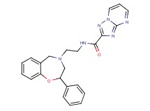 N-[2-(2-phenyl-2,3-dihydro-1,4-benzoxazepin-4(5H)-yl)ethyl][1,2,4]triazolo[1,5-a]pyrimidine-2-carboxamide