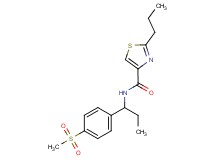 N-{1-[4-(methylsulfonyl)phenyl]propyl}-2-propyl-1,3-thiazole-4-carboxamide
