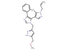 1-allyl-4-(1-{[5-(methoxymethyl)-1H-pyrazol-3-yl]methyl}-4-phenyl-1H-imidazol-5-yl)-5-methyl-1H-pyrazole