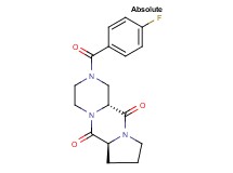 (6aS,11aR)-2-(4-fluorobenzoyl)octahydro-6H-pyrazino[1,2-a]pyrrolo[1,2-d]pyrazine-6,11(2H)-dione