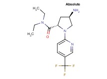 (4R)-4-amino-N,N-diethyl-1-[5-(trifluoromethyl)pyridin-2-yl]-L-prolinamide