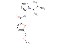 N-[1-(1,2-dimethylpropyl)-1H-pyrazol-5-yl]-5-(methoxymethyl)-2-furamide