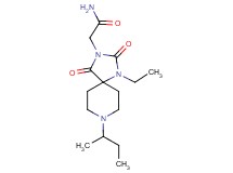 2-(8-sec-butyl-1-ethyl-2,4-dioxo-1,3,8-triazaspiro[4.5]dec-3-yl)acetamide