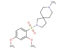 2-[(2,4-dimethoxyphenyl)sulfonyl]-8-methyl-2,8-diazaspiro[4.5]decane