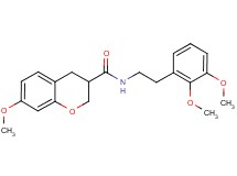 N-[2-(2,3-dimethoxyphenyl)ethyl]-7-methoxychromane-3-carboxamide